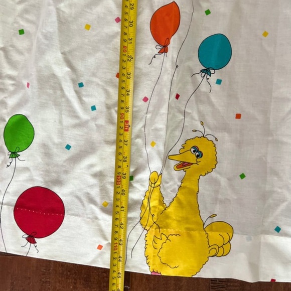 1980s - 1990s Jim Henson Sesame Street curtains, set of 2 , made in Canada - Picture 15 of 16